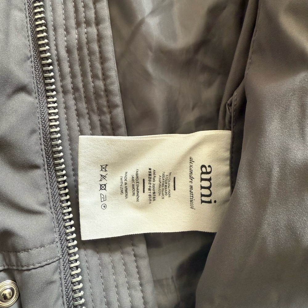 Gray Puffer Jacket - Picture 3 of 6